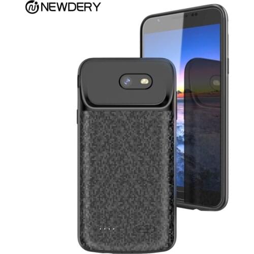 NEWDERY power bank battery case for Samsung J7 Prime 4000mAh backup charger phone case for Samsung galaxy J7 2017 J7V Sky Pro