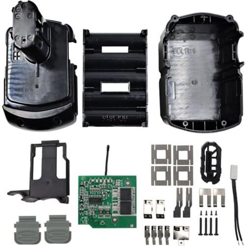 EBM1830 Li-Ion Battery Plastic Shell PCB BMS Circuit Board Suitable for Hitachi 18V BCL1830 Tools (10 Cores)
