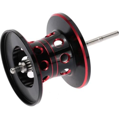 Fishing Line Spool Spare Parts Replacement for Designated Casting Reel Magnetic Brake Dual Brake Aluminum Alloy