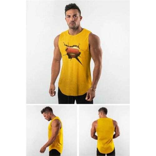 Workout Clothing Gym Mesh Tank Top Men Fitness Summer Fashion Musculation Bodybuilding Sport Sleeveless Shirt Quick Dry Vest