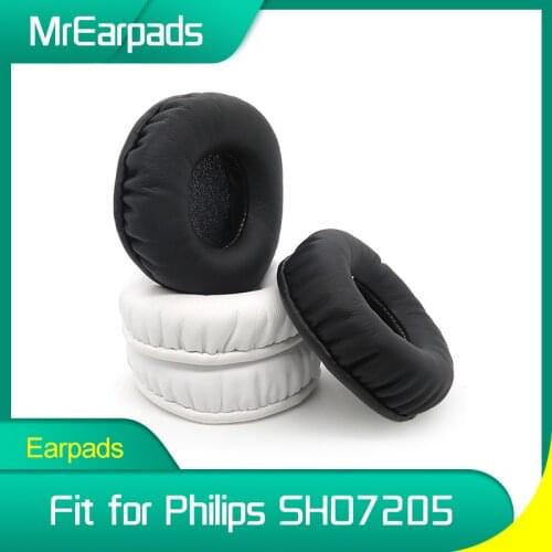 MrEarpads Earpads For Philips SHO7205 SHO7205BK Headphone Headband Rpalcement Ear Pads Earcushions Parts