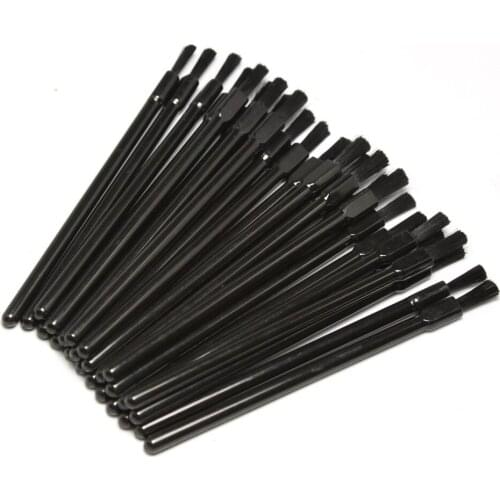 100 Pcs Disposable Lip Brush Lipstick Gloss Wands Lipbrush Makeup Tool Bristle Makeup Brush Cosmetic Set