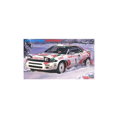Hasegawa Plastic Assembly Car Model 1/24 Scale Toyota Celica Turbo 4WD 1993 RAC Adult Collection DIY Assembly Kit 20358