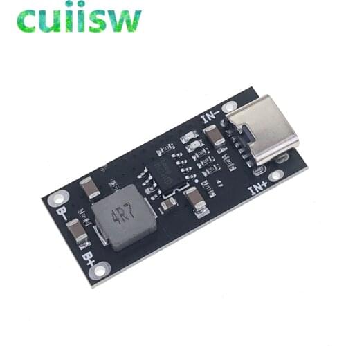 3A Polymer Ternary Lithium Battery Charger Board 5V to 4.2V Quick Fast Charging PCB Module IP2312 CC CV Type C