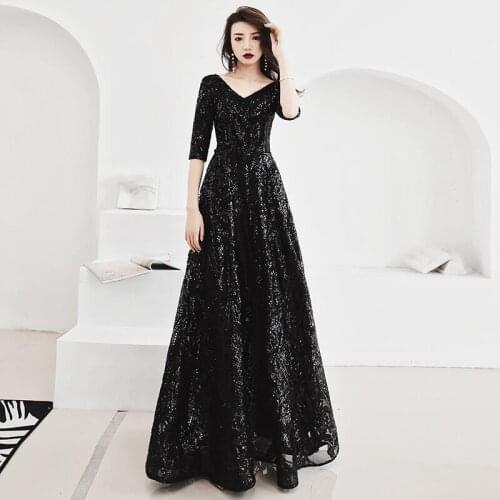 Sequin Backless Bandage Summer Dress Bodycon Women Sexy Nightclub Party maxi Dress Black Red Bandage V Neck Dresses Vestidos New