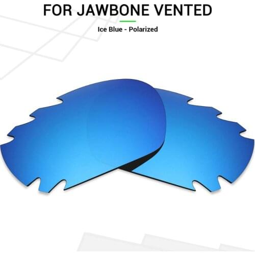 Mryok POLARIZED Replacement Lenses for Oakley Jawbone Vented Sunglasses Ice Blue