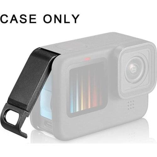 Aluminum Alloy Removable Battery Cover For Gopro Hero 9 Black Sports Camera Battery Cover