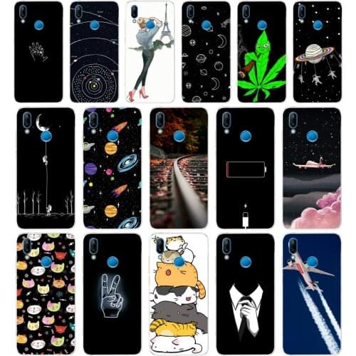 H silicone case for huawei Nova 3 3i case soft TPU Back phone cover for Nova3 nova3i INE-LX2 INE-LX9 funda cover Coque bumper