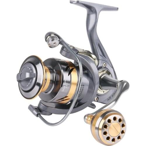 High Quality 13kg Max Drag Power All Metal Double Spool Sea Fishing Reel 5.2:1 Spinning Reels Strong Anti-Rust Left / Right