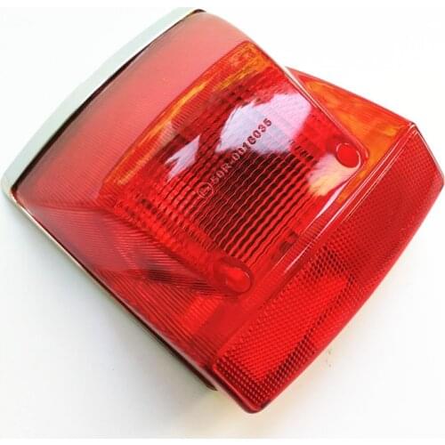 Motorcycle TailLight for Vespa LML LED Rear Lamp Tail Light Chrome Star for Stella Delux PX 125 150 200 Model