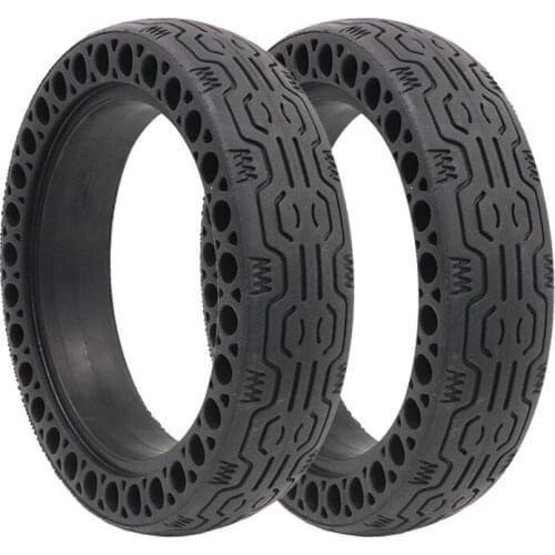 Electric Scooter Parts Damping Rubber Tyre for Xiaomi Mijia M365 /Pro Electric Scooter Skateboard Anti-Explosion Tire Tubeless