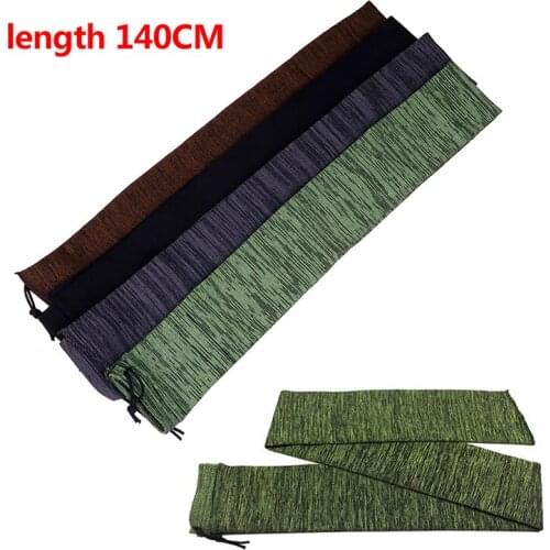140cm Silicone Treated Gun Sock Polyester Rifle Shooting Fishing Rod Sock Protection Cover Bag Case Tactical Hunting Sleeve Case