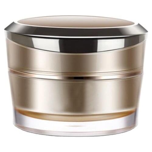 5g pearl white /gold cone shape cream jar/pot/bottle for sample/eye cream/art nail/essence/gel cosmetic packing plastic jar