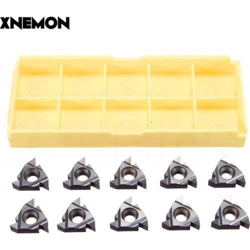 1/10pcs 16ER AG55 AG60 Blade CNC Milling Insert Lathe Tool Precision Cutting Tool Holder Inserts