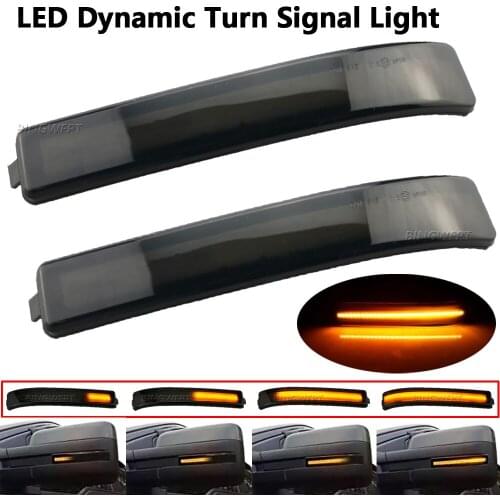 2PCS Car Accessories Side Mirror LED Dynamic Blinker Turn Signal Light For Ford F150 2009-2014 F-150 SVT Raptor 2010-2014