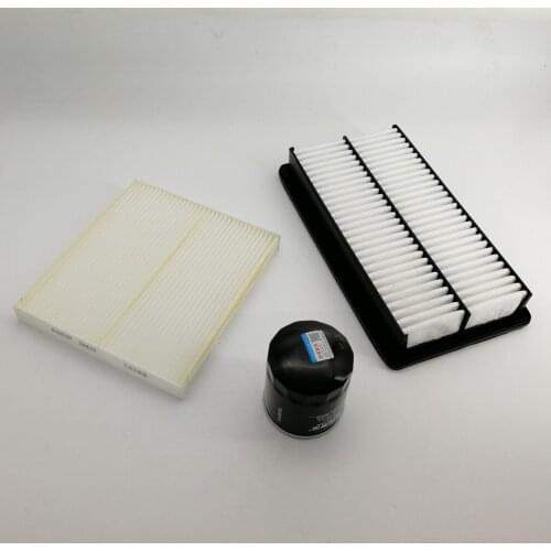 3 pieces a set Air filter oil filter Air conditioning filter for FAW Pentium X80 FAW BESTURN X80