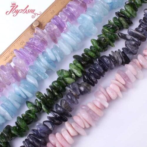 3x10-4x11mm Ametrines Diopside Cordierite Freeform Natural Stone Beads For Necklace Bracelat Jewelry Making 15" Free Shipping