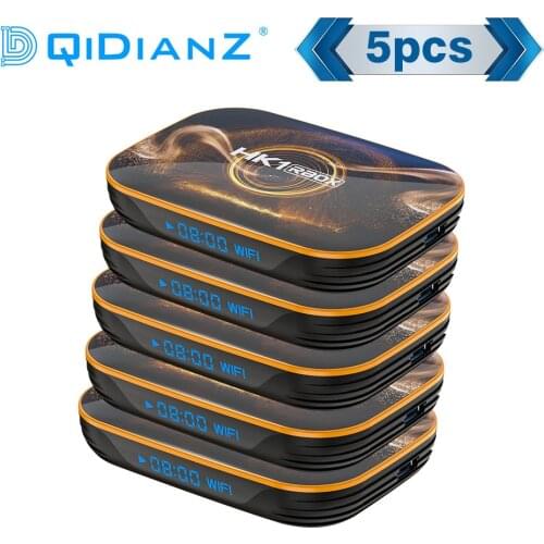 5 PCS HK1 RBOX R1 RK3318 4k 1080p Google Play Wifi HK1RBOX PK H96 X96 max Android 10.0 Set Top Box