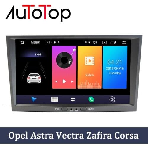 AUTOTOP 8 inch Full Touch 2 Din Car GPS Player for Opel Astra H J 2004 Vectra Vauxhall Antara Zafira Corsa C D Vivaro Meriva