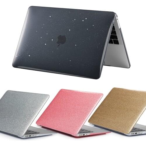 New,Shine Glitter Laptop Case For MacBook Pro Retina Air 11 12 13 15 16 inch,2021 for Mac M1 chip 13.3 A2337 A2338 Cover shell