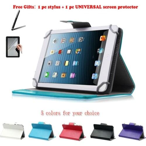 For FNF ifive Mini 3GS 7.85 Slim 7.85" Inch Universal Tablet PU Leather cover case Free Gift