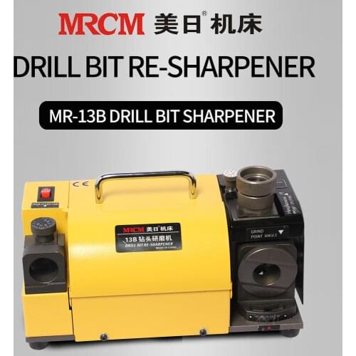 MR-13A Drill Bit Grinder Sharpening Grinding Machine portable Angle drill sharpener 3-13MM Esay to operated