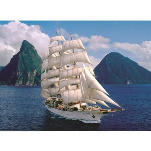 At Jigsaw Puzzle 1000 Pcs Sea Cloud For Adult&Kids Toy Educational Entertaintment Landscape Fun Nature Games