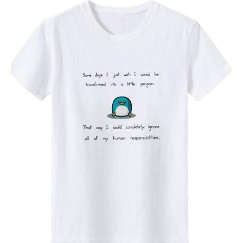 Some Days I Just Wish Print Tee Shirt Women Cotton O-neck Casual T-shirt Woman Cute Pattern Personality Letters Tshirt Women