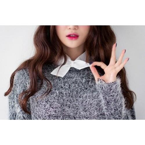 Newly berloques Design Women vestido Vintage Sweet with fake collar women fake shirt collar false collar decoration collar