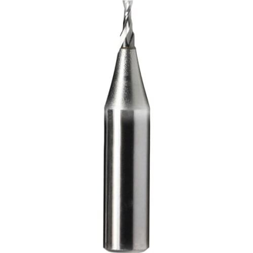 1pc 1/2*3*8 TCT CNC Engraving Tungsten steel tools milling cutter 2 Flute Spiral wooden cutter cutter 1/2 shank