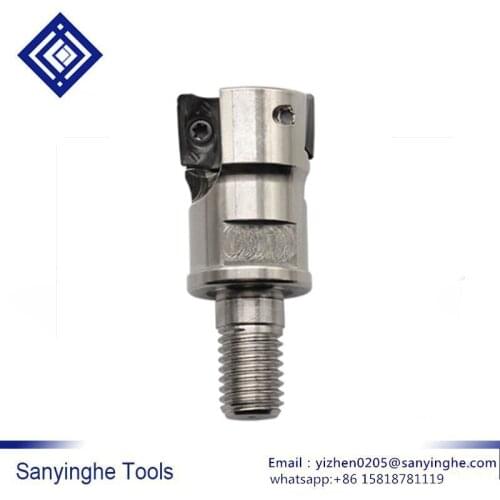 High quality 1 piece Seismic Locking tooth head thread locking cutter head changetable Locking teeth carbide cutting tool