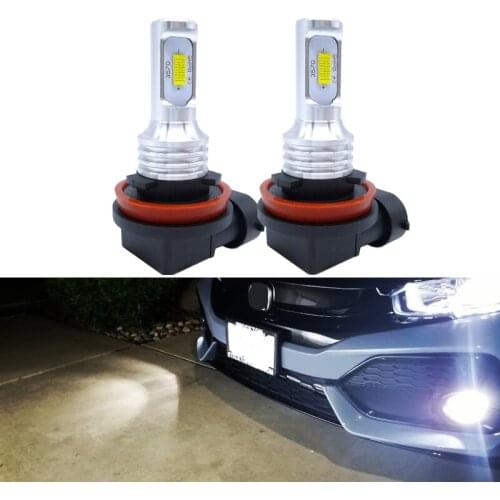 2pcs H1 H3 Led Fog Lights Bulb H7 H8 H11 9006csp Chip White Yellow Led Fog Lamp Car Driving Lamp Drl For Honda Hyundai Kia