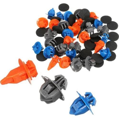 30pcs Front Door Trim Body Moulding Repair Panel Clip Kit For Toyota Prado 75392-60031 75397-35010 75495-35010