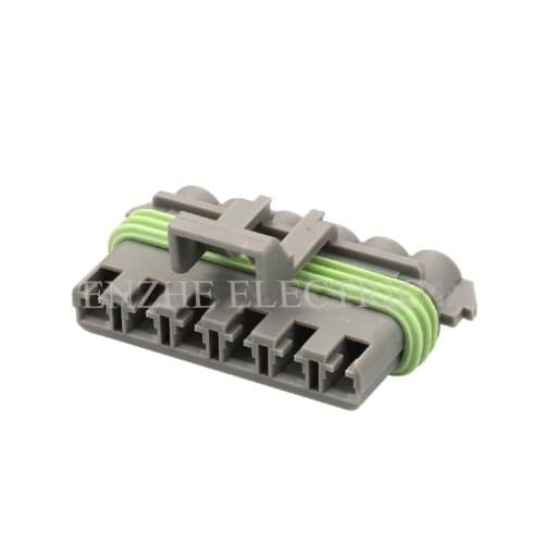 50SET car wire female cable connector 6 pin connector automotive Plug socket include terminals and seal DJ7065W-2.8--21