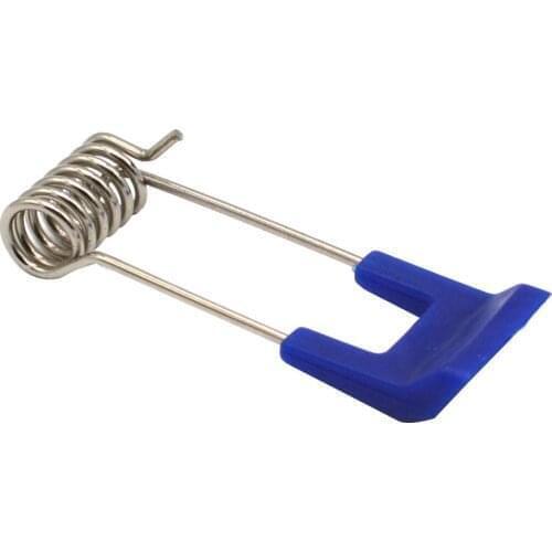 50pcs factory price blue plastic cover 55mm LED springs clips for ceiling panel