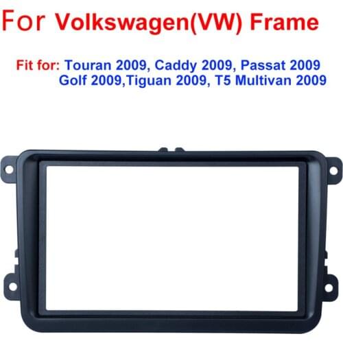 7 Inch Dual-spindle Car MP5 Mounting Accessories Universal For Multimedia Player Radio Media Installation For Volkswagen Frame