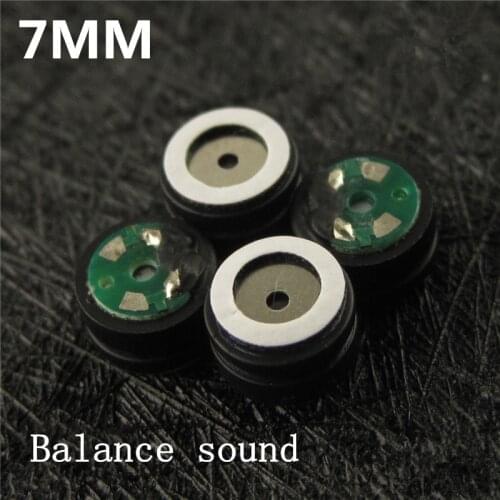 7mm speaker unit balance sound Stereo effect is obvious 2pcs