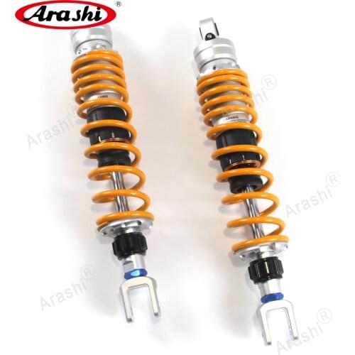 Arashi 365mm / 14.3/8'' Motorcycle CNC Adjustable Air Rear Shock Absorbers Suspension Damper For Daelim 250 XQ250