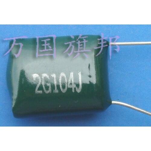 Free Delivery. CL11 polyester capacitor 0.1 UF 104 400 v
