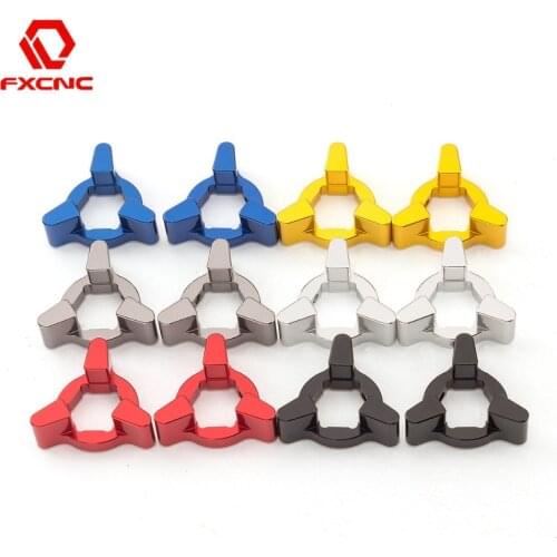 CNC Aluminum 2Pcs 14mm Motorcycle Fork Preload Adjusters Universal For Kawasaki ZX10R C1H-C2H 2004 - 2005 ZX10R D6F 2006 - 2007