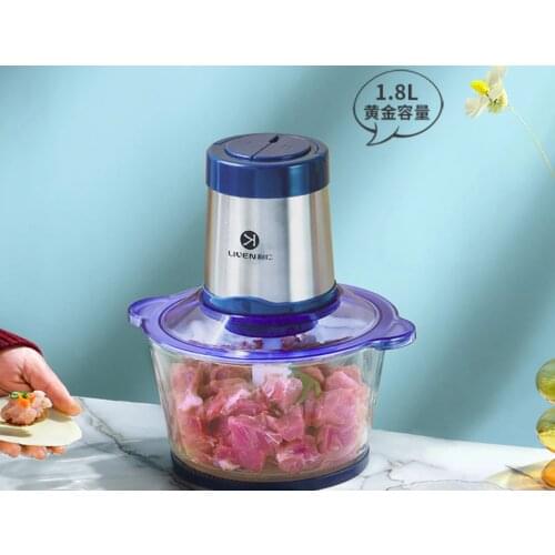 Meat grinder home electric chops small meat gravy meat filling machine multi-functional auxiliary food blender