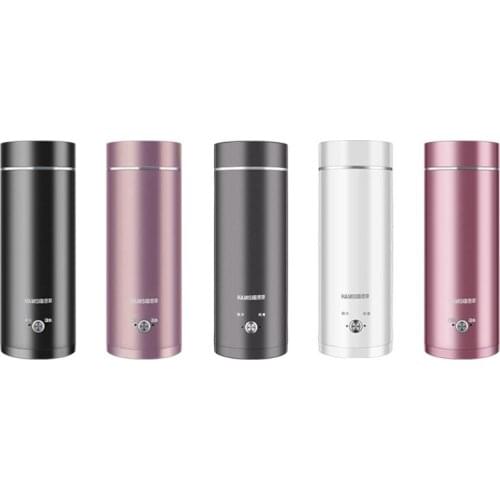 E9LE Multifunction Electric Hot Water Cup Fashion Portable Travel Home Mini Heating Kettle Unisex Gifts