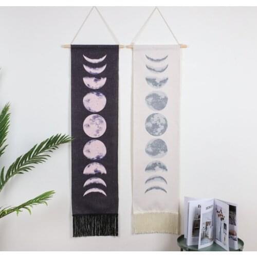 Tapestry Hanging Type Nine Growth Cycles Of The Moon Wall Art Modern Home Decoration