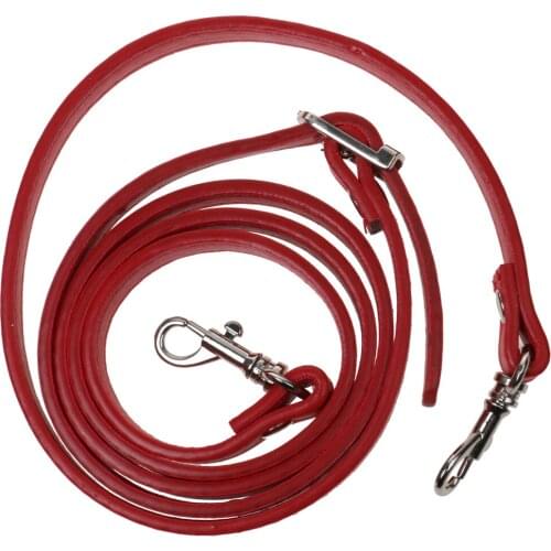 Red Detachable 120cm Shoulder Strap DIY PU Leather Replacement Bag Handle