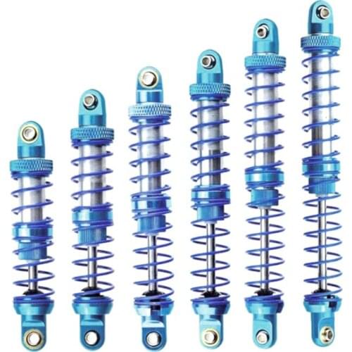 Oil Adjustable 70mm- 120mm Metal Shock Absorber Damper for 1/10 RC Car Parts Truck Crawler Axial SCX10 TRX4 D90