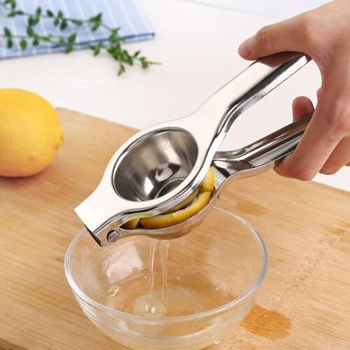 Mini Household Manual Lemon Juice Squeezers Kitchen Accessories Stainless Steel Simple Juice Press Kitchen Accessories