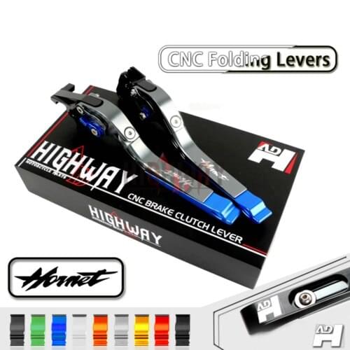 CNC Brake Handle Bar Lever Extendable Folding Adjustable Brake Clutch Levers For HONDA CB599 CB600 CB 600 HORNET 1998-2006