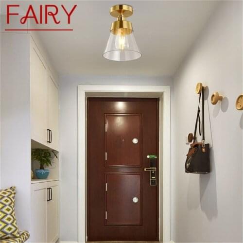 FAIRY Copper Ceiling Lights Modern Aisle Lights Home Creative Decoration Suitable For Home