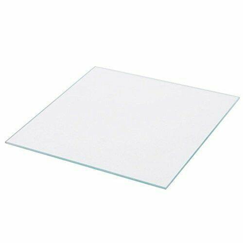 SWMAKER 310mm x 320mm x 3mm Borosilicate Glass Build Plate for 3D Printer Glass Bed
