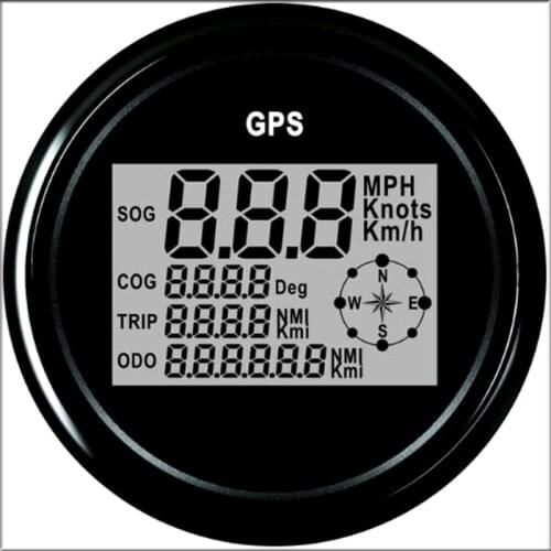 Tachometer for boat motor 85mm round odometer Digital For ford focus2 Restyling mondeo mk3 mustang tt 8n car accesorios
